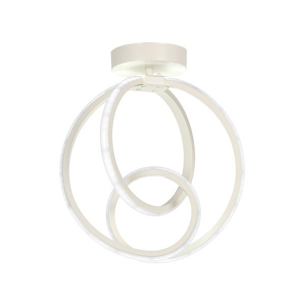 Biała metalowa lampa sufitowa LED Neo – Squid Lighting
