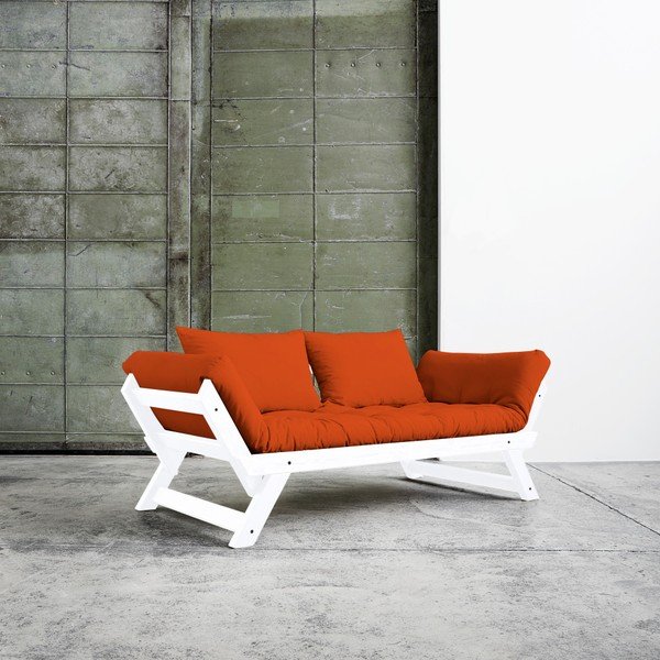 Sofa wielofunkcyjna Karup Bebop White/Orange-image-1