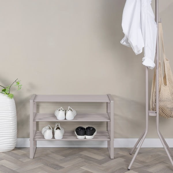 Szarobrązowa metalowa szafka na buty 70x48,5x29 cm Rex – Spinder Design-image-3