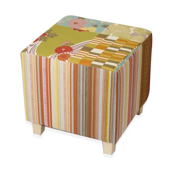 Taboret Brandani Woodstock Stripes