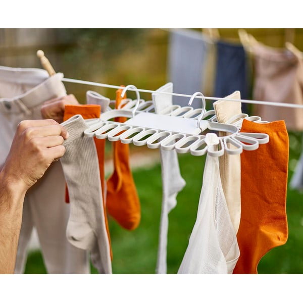 Beżowa wisząca suszarka na pranie Petal – Joseph Joseph-image-1