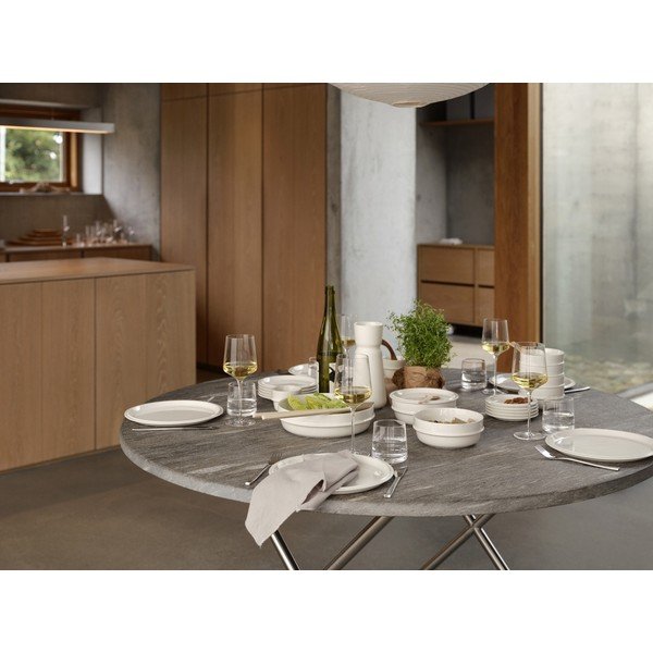 Kremowy porcelanowy talerz deserowy ø 20 cm Eau – Zone-image-3