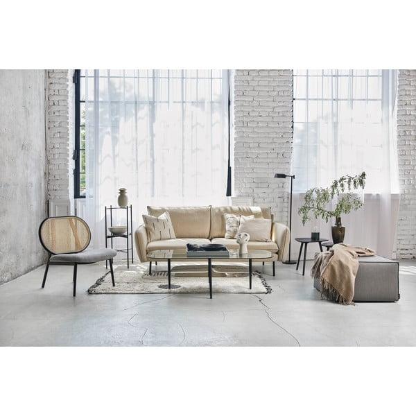 Beżowa sofa Cosmopolitan Design Vienna, 230 cm-image-4