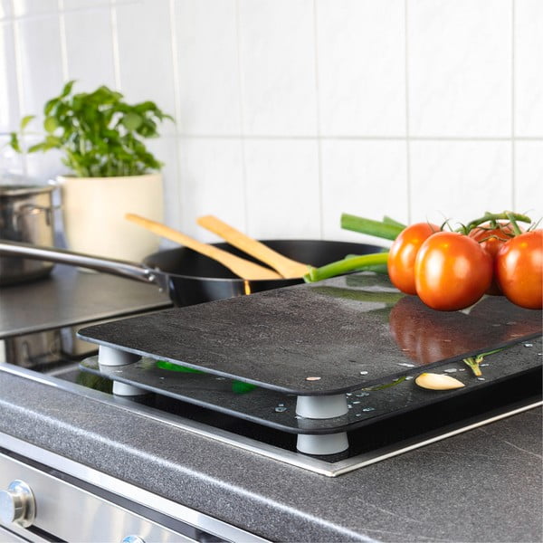 Szklane płyty ochronne na kuchenkę zestaw 2 szt. 52x30 cm Rosemary – Maximex-image-1