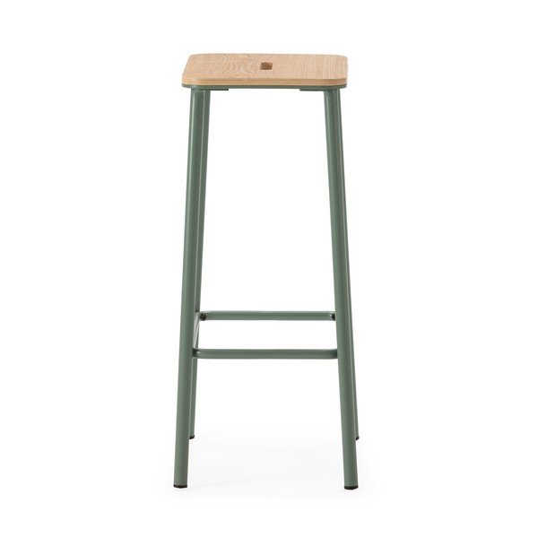 Zielone hokery zestaw 2 szt. (wysokość siedziska 65 cm) Abba – Marckeric-image-3