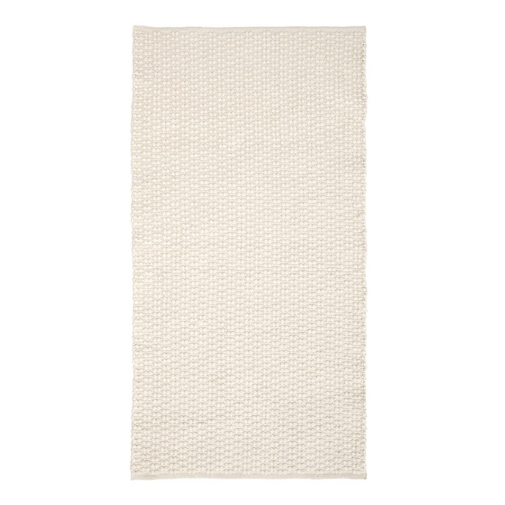 Kremowy chodnik z mieszanki bawełny tkany ręcznie 70x140 cm Mascarell – Kave Home