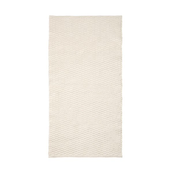 Kremowy chodnik z mieszanki bawełny tkany ręcznie 70x140 cm Mascarell – Kave Home
