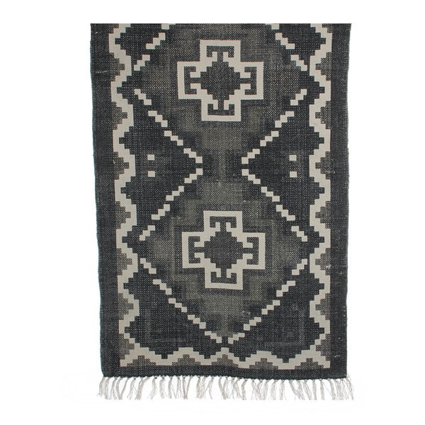 Czarno-beżowy dywan Mica Wiki, 120x170 cm