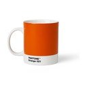 Pomarańczowy porcelanowy kubek 375 ml Orange 021 – Pantone