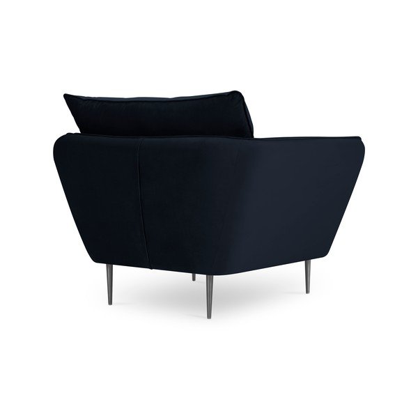 Ciemnoniebiesky aksamitny fotel Mazzini Sofas Acacia-image-4