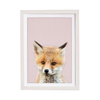 Obraz w ramie Querido Bestiario Baby Fox, 30x40 cm