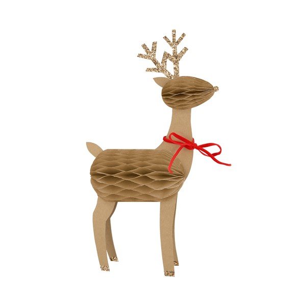Figurki świąteczne zestaw 3 szt. Reindeer Family – Meri Meri-image-3