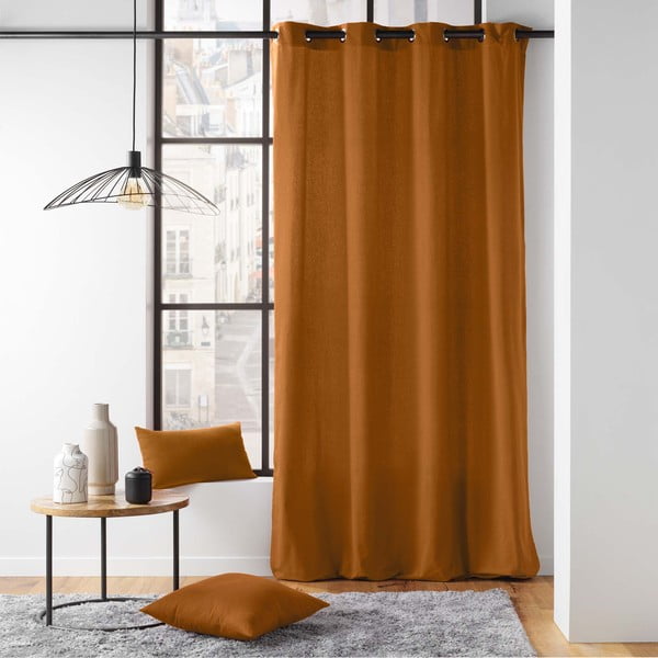 Brązowa zasłona 135x260 cm Twily – douceur d'intérieur-image-3