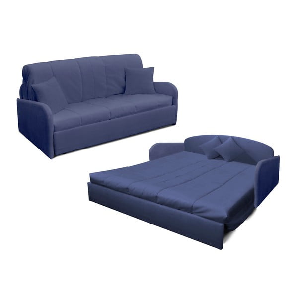 Niebieskoszara rozkładana sofa trzyosobowa 13Casa Paul-image-1