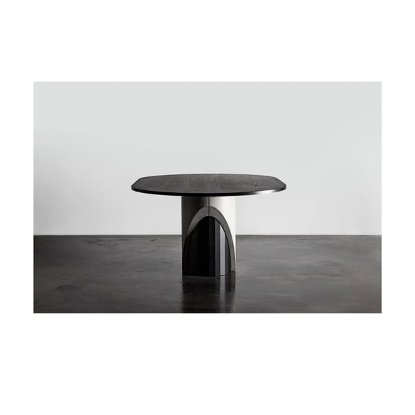 Stół z blatem w dekorze dębu 180x120 cm Sharp – Lyon Béton-image-4