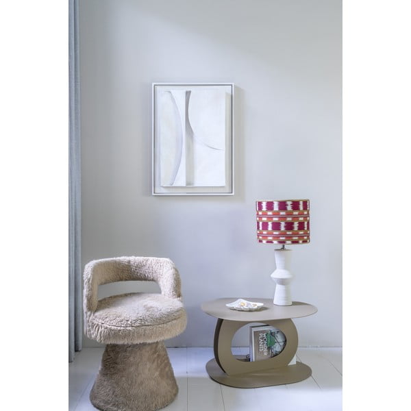 Beżowy metalowy stolik 55x66 cm Tonda – Spinder Design-image-4