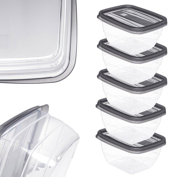 Pojemniki na żywność 5 szt. Vedo – Curver-image-1