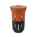 Kompostownik w kolorze terakoty – Plastia