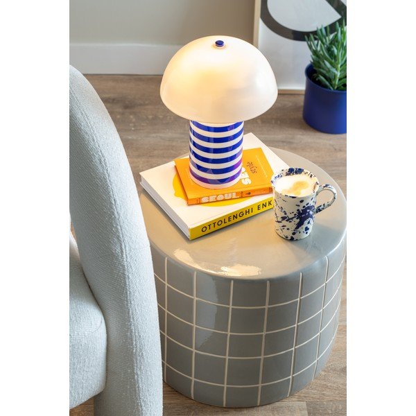 Okrągły stolik ceramiczny ø 42 cm Retro Tiles – Leitmotiv-image-1