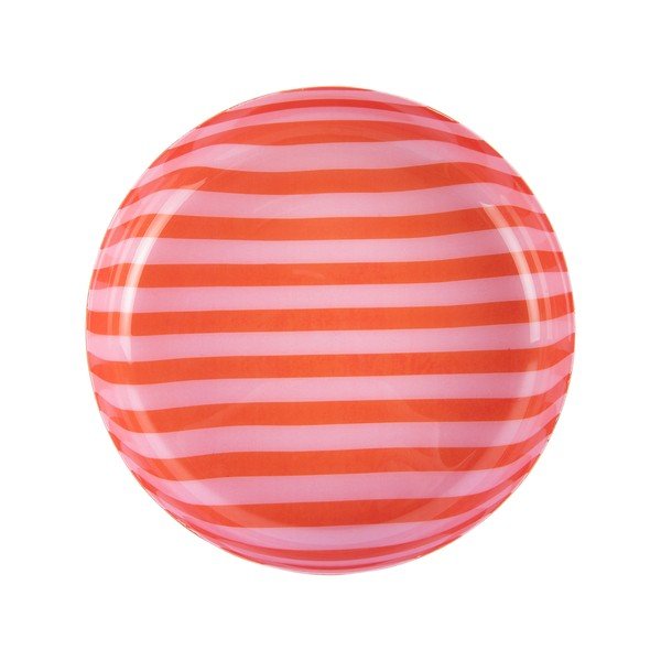 Pomarańczowa/jasnoróżowa żelazna miska Animado – PT LIVING-image-2