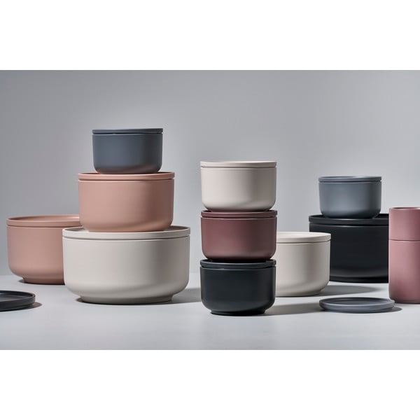 Szara miska z przykrywką ZONE Peili, 500 ml-image-2