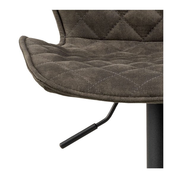 Ciemnozielone hokery obrotowe zestaw 2 szt. 116 cm Naomi – Actona-image-4