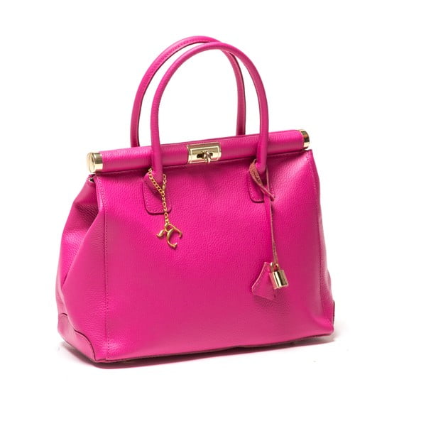 Skórzana torebka Renata Corsi 1012 Fuchsia-image-1