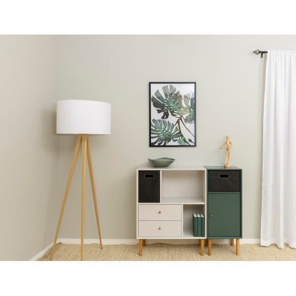 Szary materiałowy element regału modułowego 32x21 cm Z Cube – Tenzo-image-1