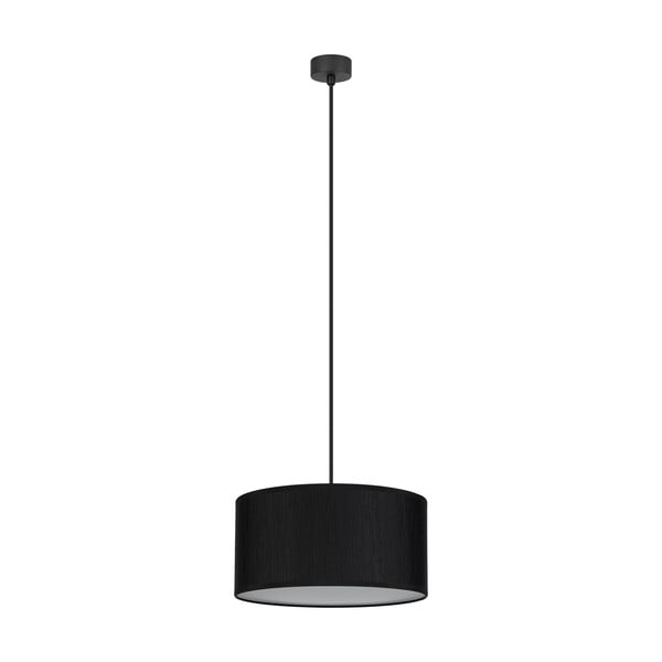 Czarna lampa wisząca Sotto Luce Doce M, ⌀ 30 cm