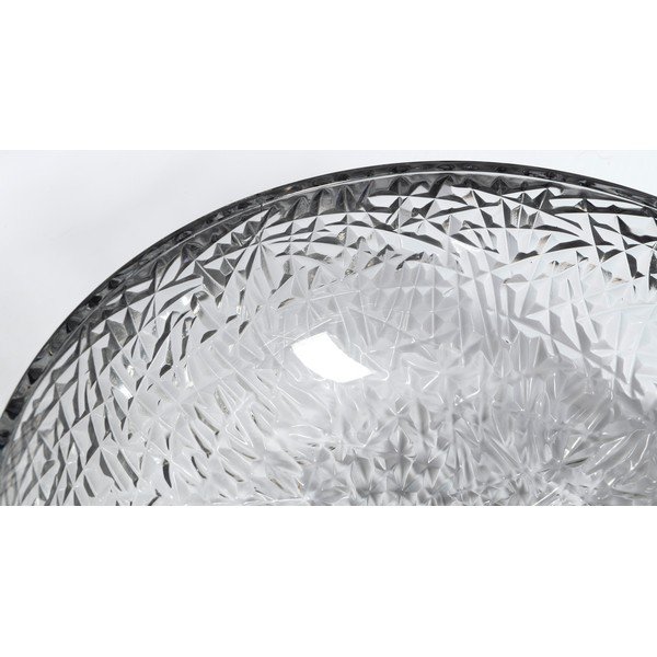 Czarna szklana okrągła umywalka ø 42 cm Gaviota – Sapho-image-4