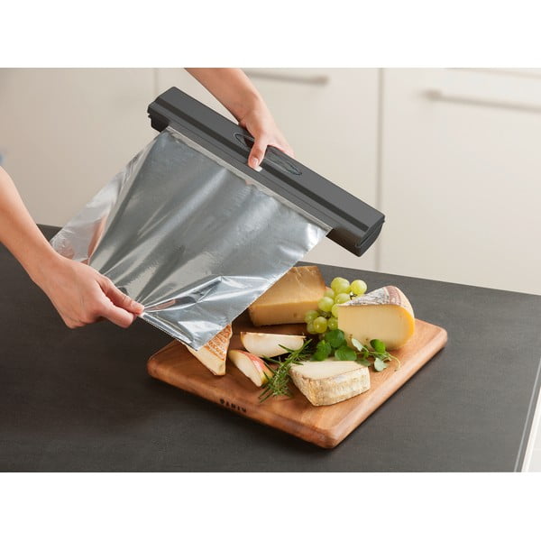 Szary plastikowy dozownik do folii – Wenko-image-3