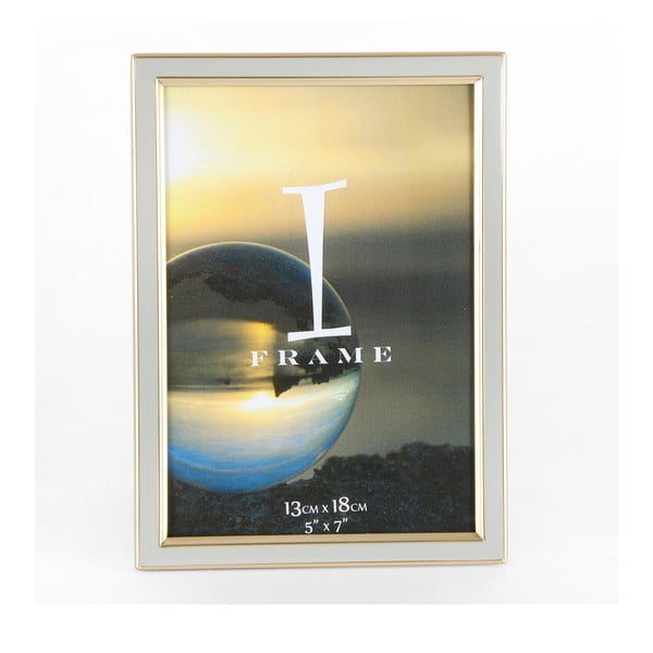 Szara ramka na zdjęcia Juliana Impressions Grey Epoxy, 13,5x18,7 cm
