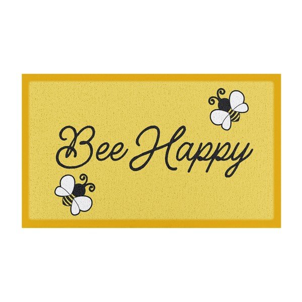 Wycieraczka z PVC 60x90 cm Bee Happy – Artsy Doormats-image-2