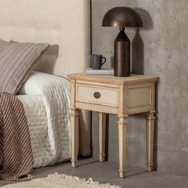 Beżowa szafka nocna – Ixia-image-2
