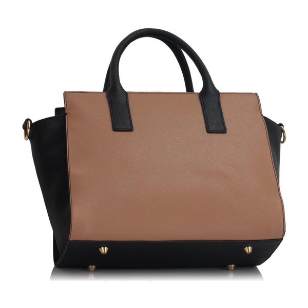 Torebka L&S Teri Black & Nude-image-2