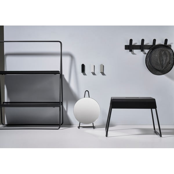 Czarny metalowy regał 53x75 cm A-Table − Zone-image-1