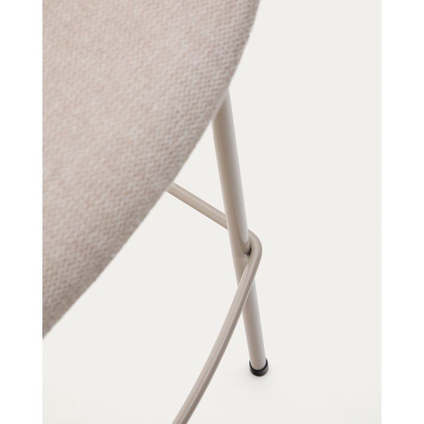 Beżowy hoker (wysokość siedziska 75 cm) Yvette – Kave Home-image-2