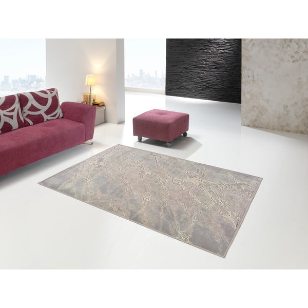 Szaro-beżowy dywan z wiskozy Universal Margot Marble, 140x200 cm-image-1