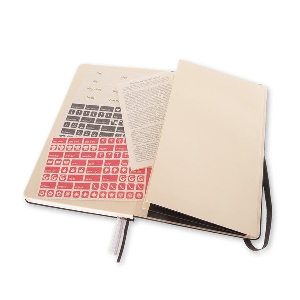 Notes na przepisy Moleskine, czarny-image-3