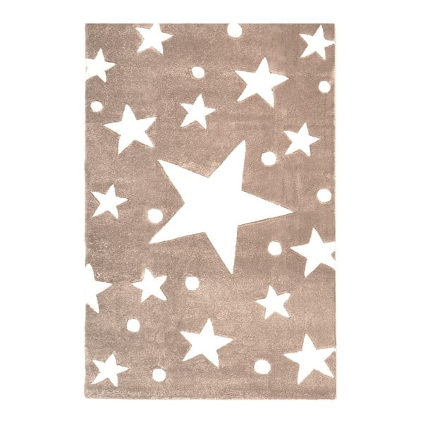 Beżowy dywan dziecięcy Happy Rugs Star Constellation, 160x230 cm