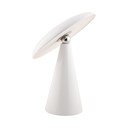 Biała lampa stołowa LED ze ściemniaczem (wysokość 26 cm) Phoebe – Leitmotiv