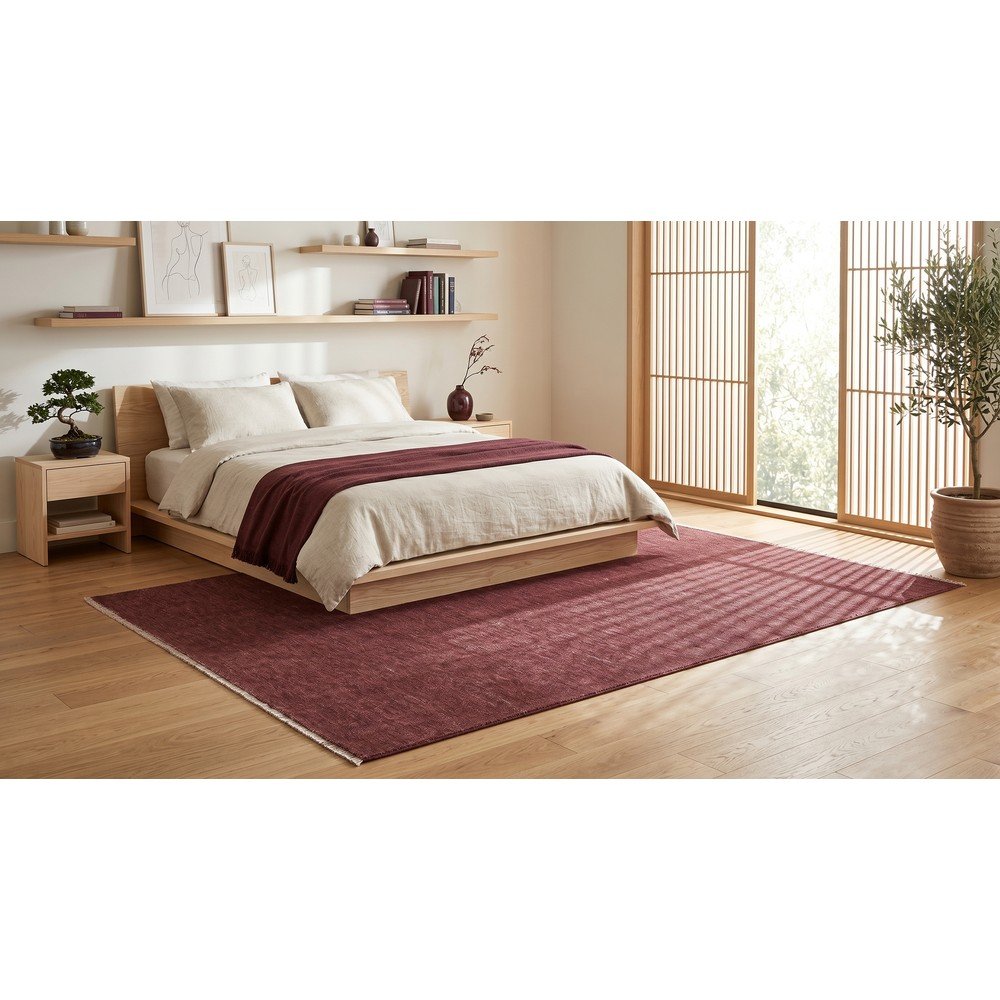 Bordowy dywan 160x230 cm Puro – ESTE (zdjęcie 11)