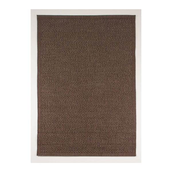 Ciemnobrązowy dywan odpowiedni na zewnątrz Casa Natural Cao, 230x150 cm