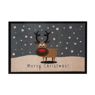 Wycieraczka Hanse Home Merry Christmas Reindeer, 40x60 cm