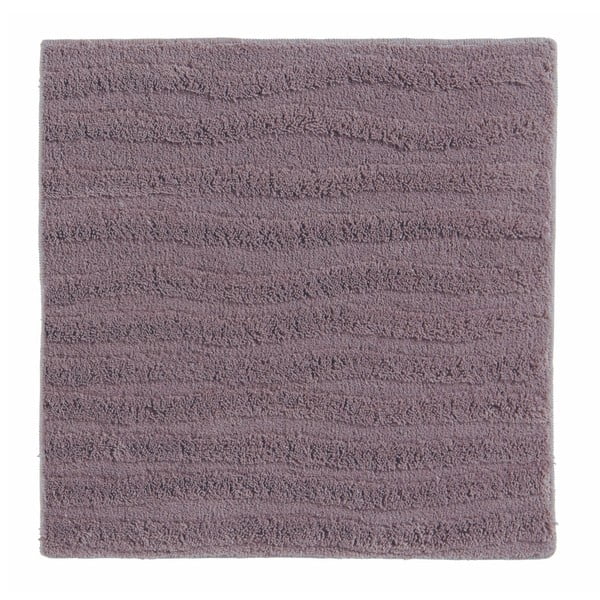 Szaro-fioletowy dywanik łazienkowy Aquanova Taro, 60x60 cm