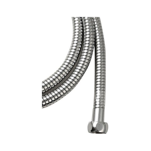 Wąż prysznicowy ze stali nierdzewnej w kolorze srebra z połyskiem Lux – Sapho-image-2