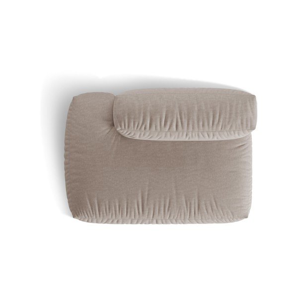 Beżowy moduł sofy (lewostronny) Martina – Micadoni Home-image-3