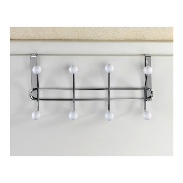 Szary metalowy wieszak na drzwi 7 cm Lissa – Wenko-image-3