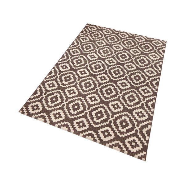 Dywan Schöngeist & Petersen Diamond Ornamental Coffee, 80 x 150 cm-image-3
