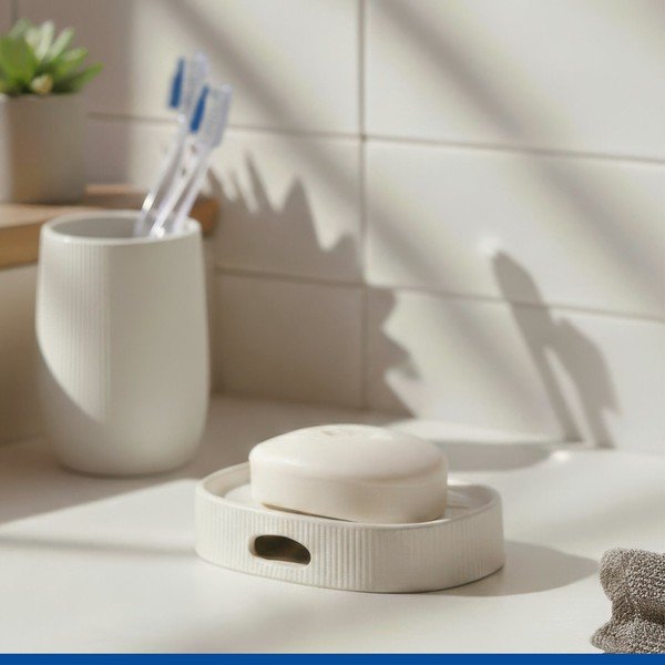 Kremowa mydelniczka ceramiczna Fablo – Wenko-image-1